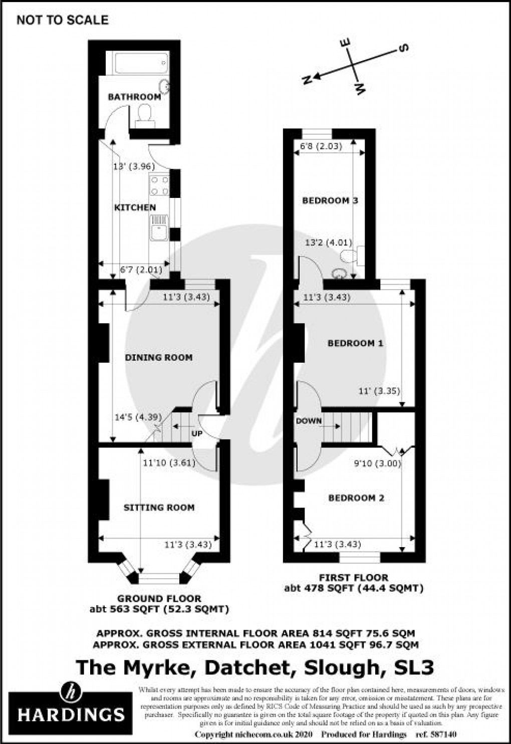 Floorplan for The Myrke, Datchet, Slough