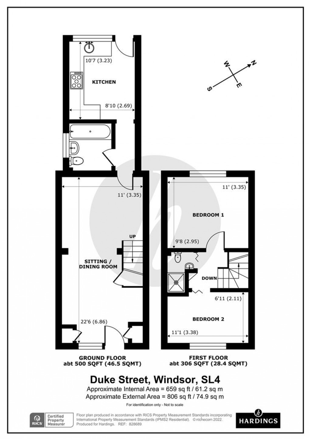 Floorplan for Duke Street, Windsor