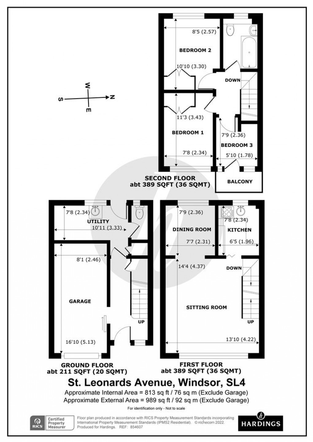 Floorplan for St. Leonards Avenue, Windsor