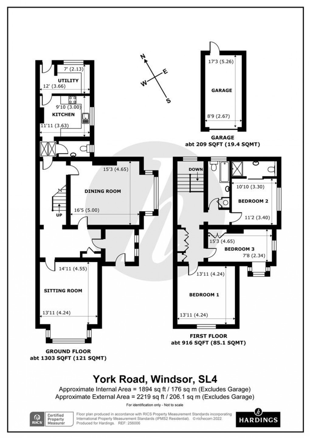 Floorplan for York Road, Windsor, Berkshire