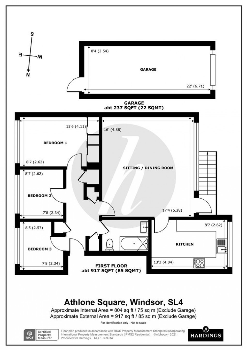 Floorplan for Athlone Square, Windsor