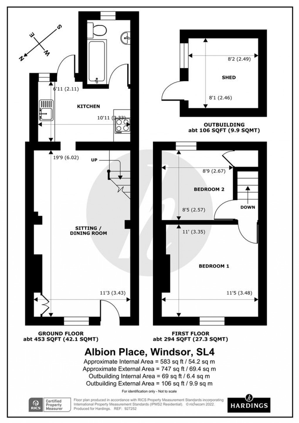 Floorplan for Albion Place, Windsor