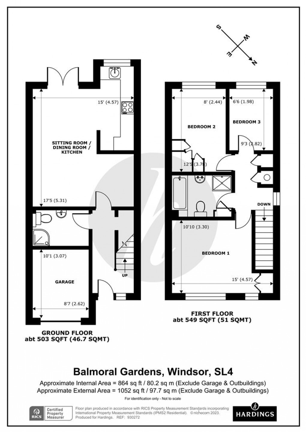 Floorplan for Balmoral Gardens, Windsor