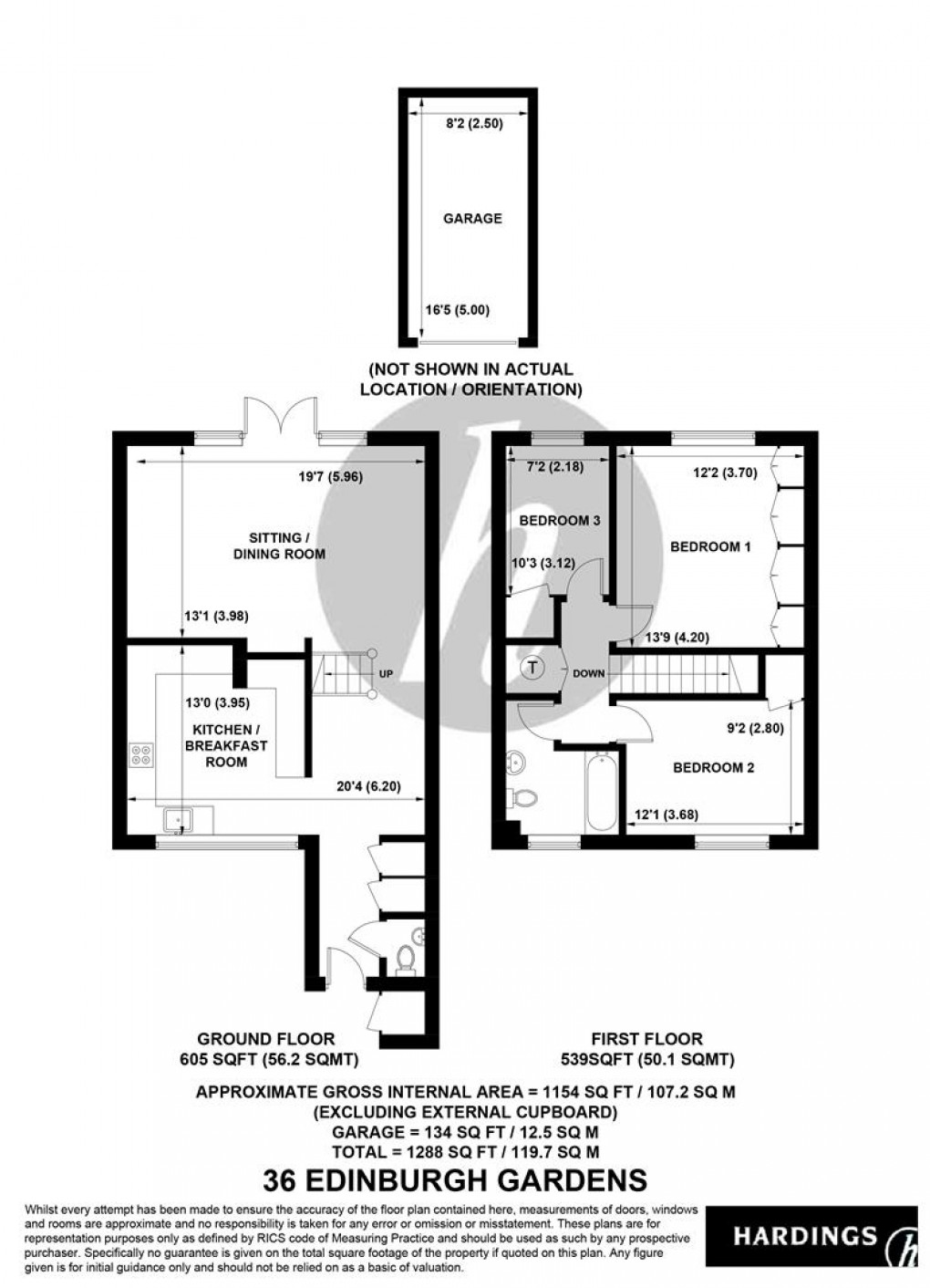 Floorplan for Edinburgh Gardens, Windsor