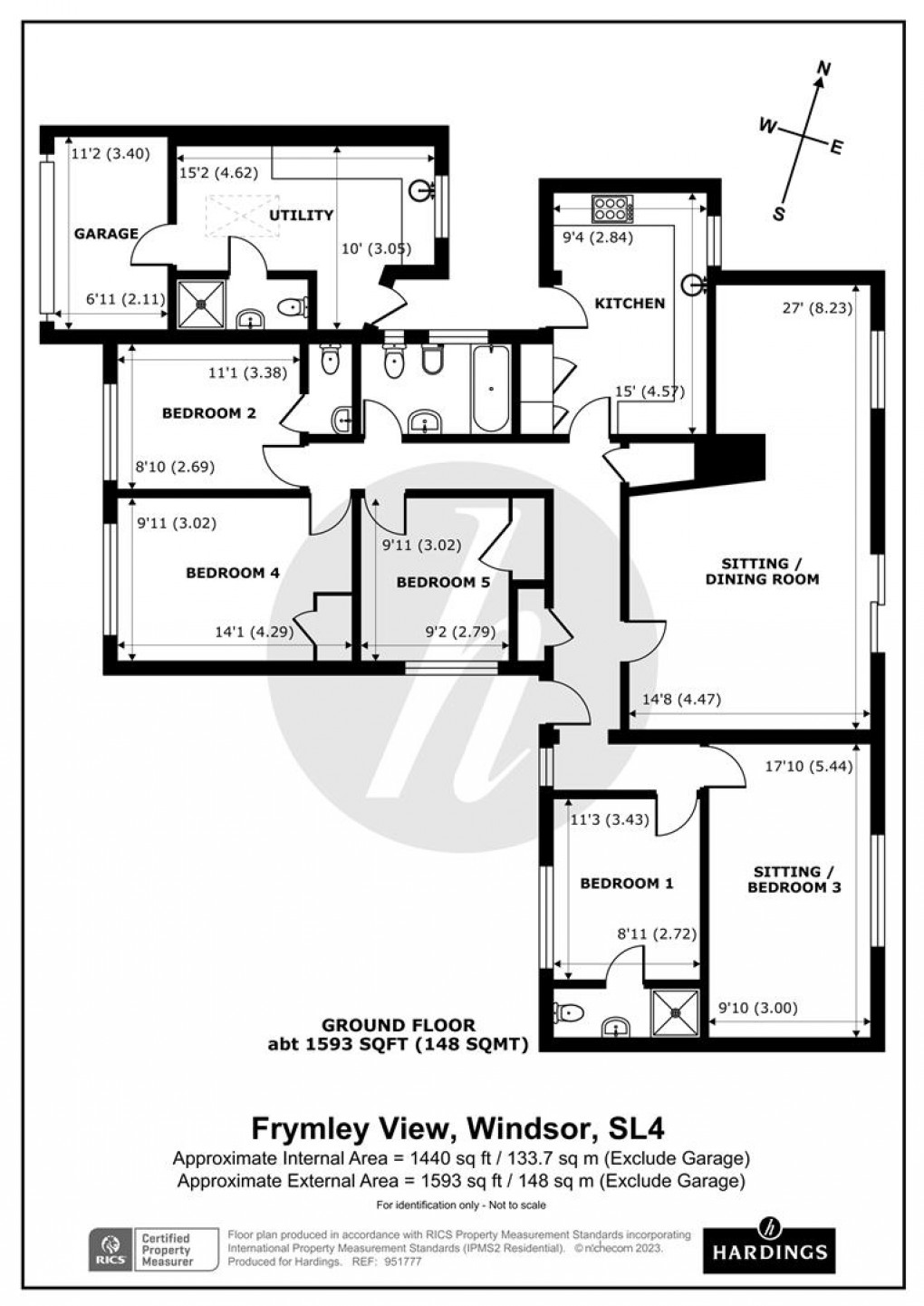 Floorplan for Frymley View, Windsor