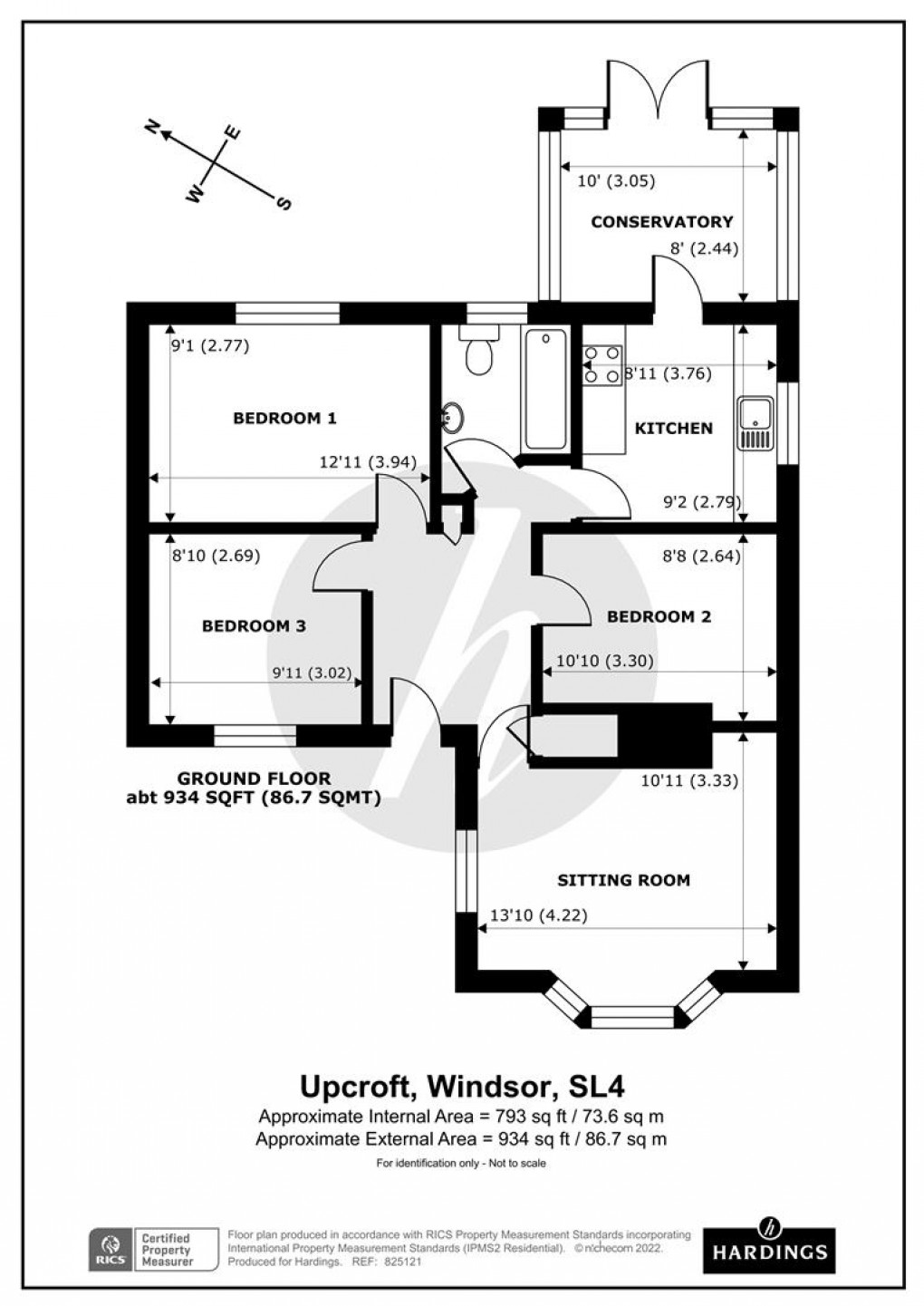 Floorplan for Upcroft, Windsor