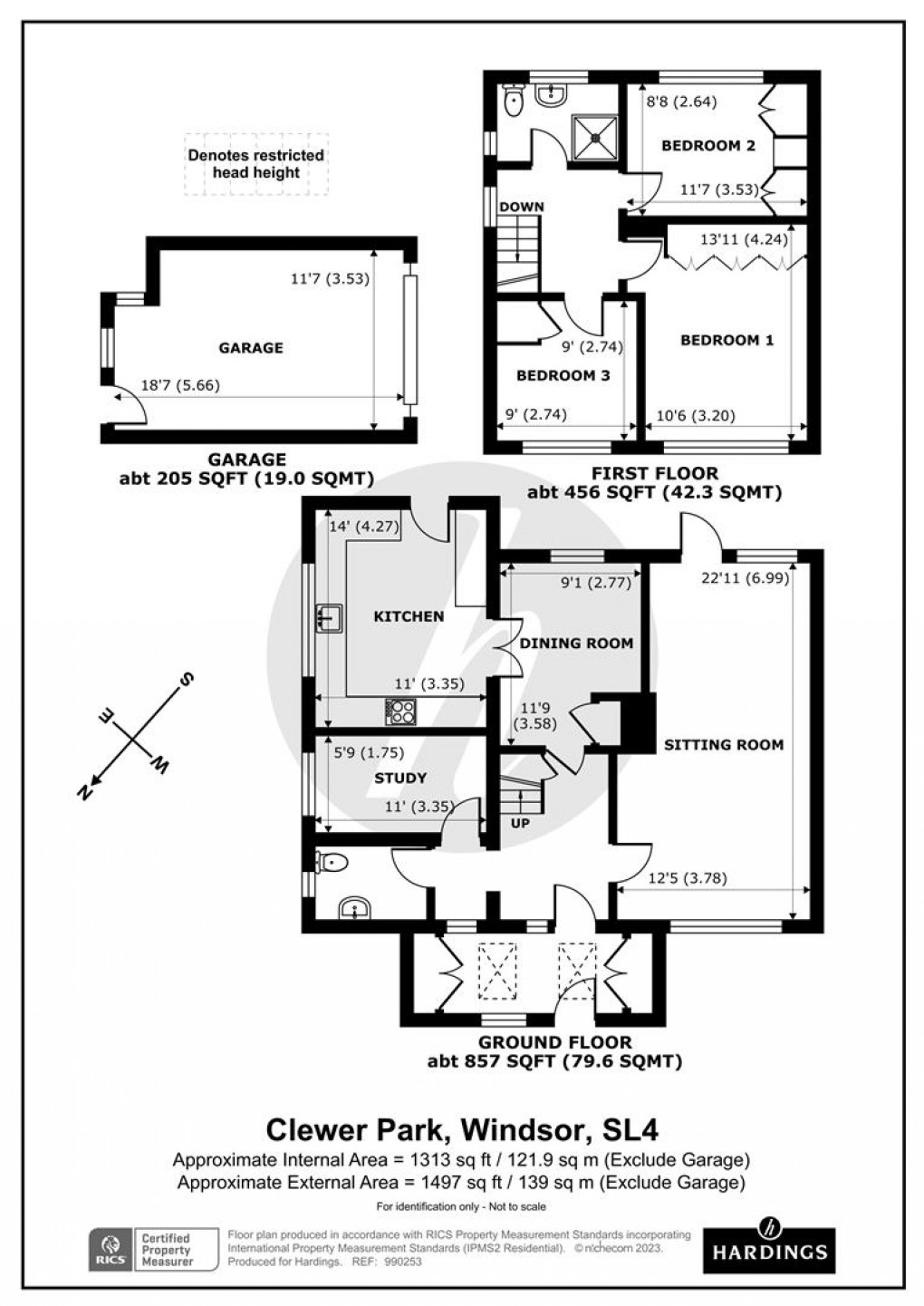 Floorplan for Clewer Park, Windsor