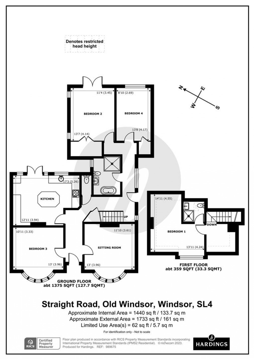 Floorplan for Straight Road, Old Windsor, Windsor