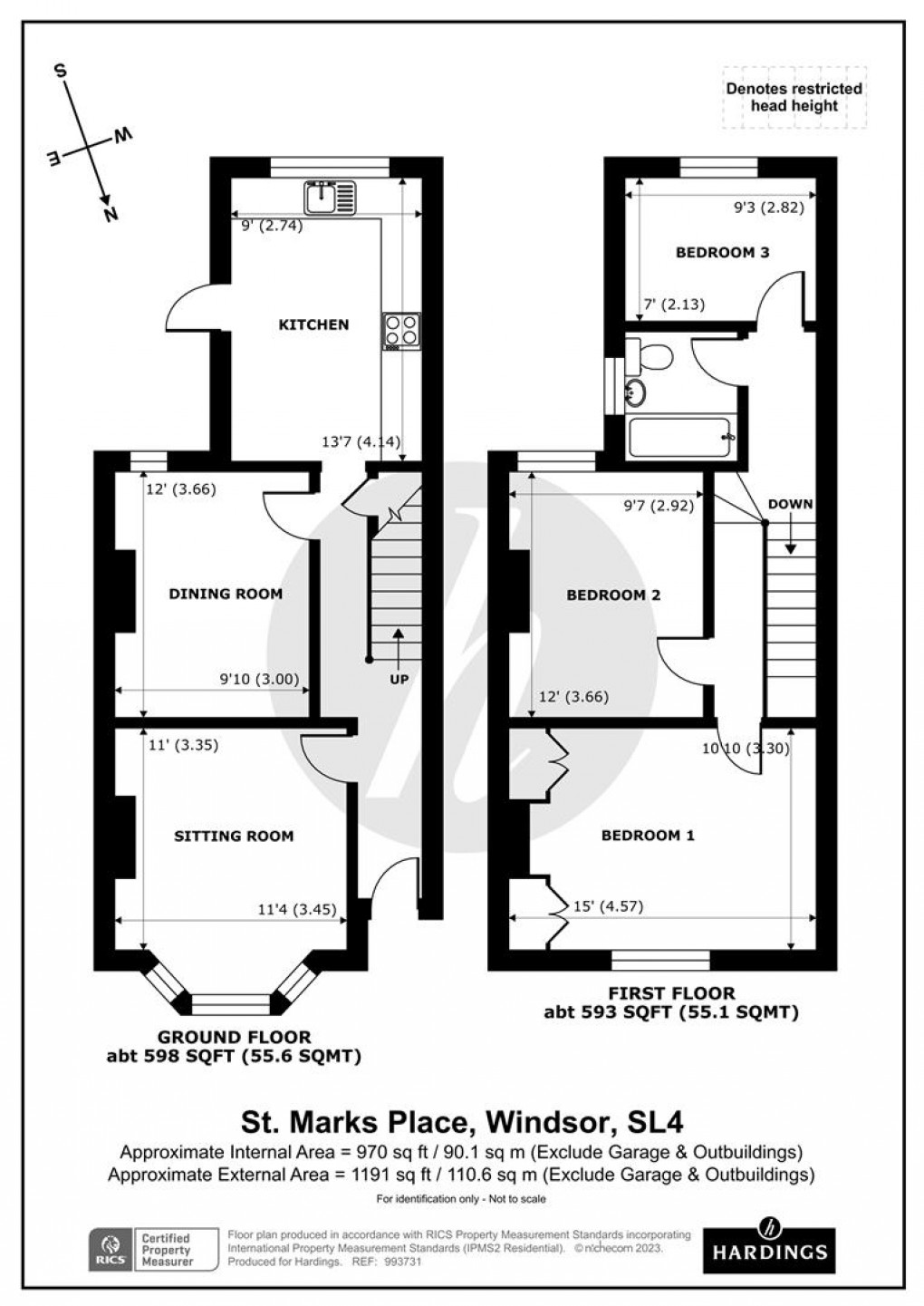 Floorplan for St. Marks Place, Windsor