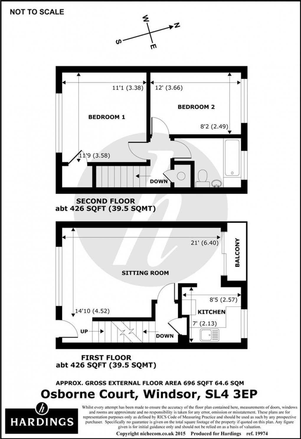 Floorplan for Osborne Court