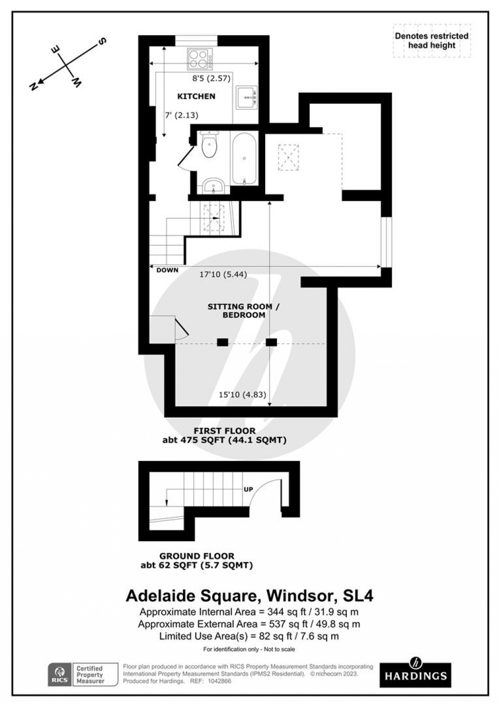 Floorplan for Adelaide Square, Windsor, Berkshire