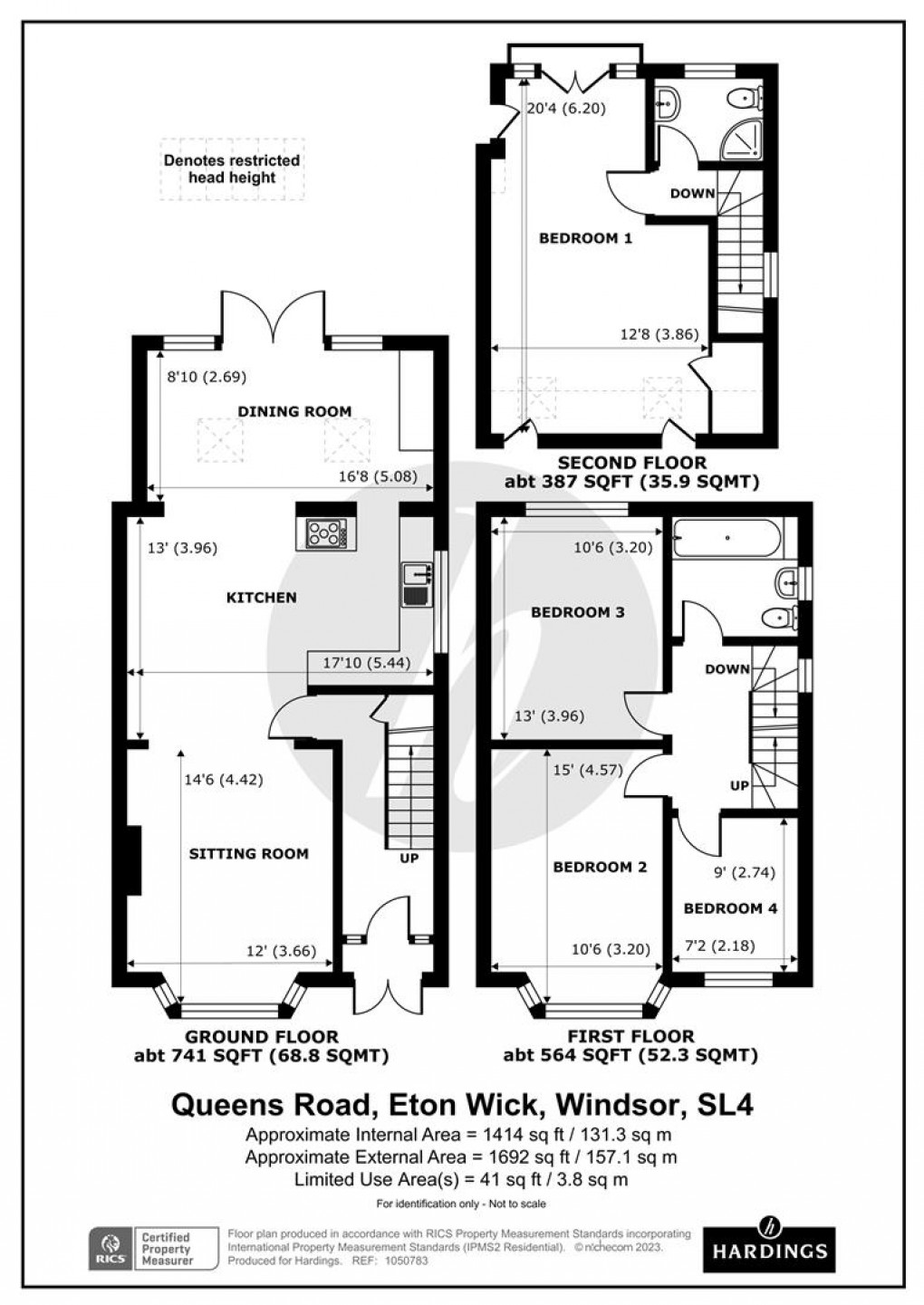 Floorplan for Queens Road, Eton Wick, Windsor