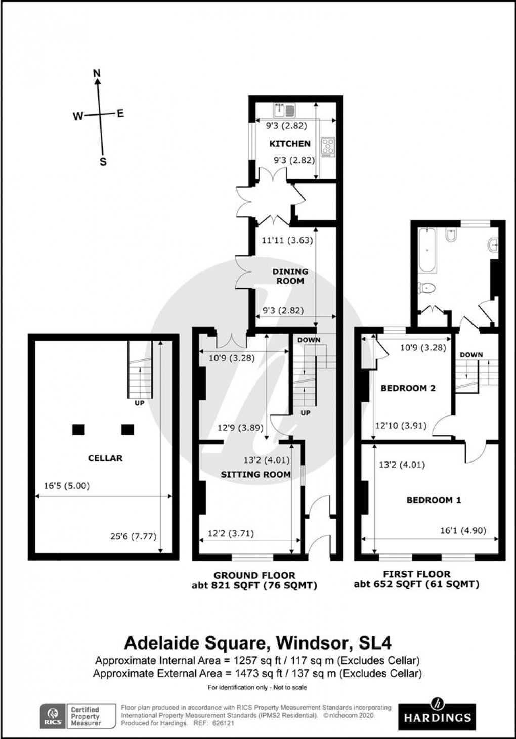 Floorplan for Adelaide Square, Windsor, Berkshire