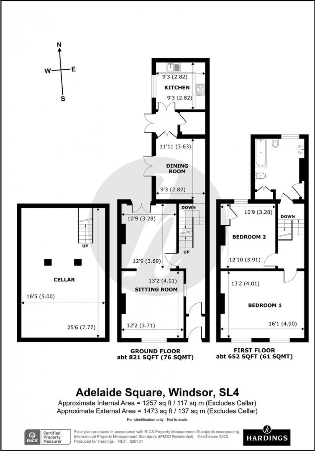 Floorplan for Adelaide Square, Windsor, Berkshire