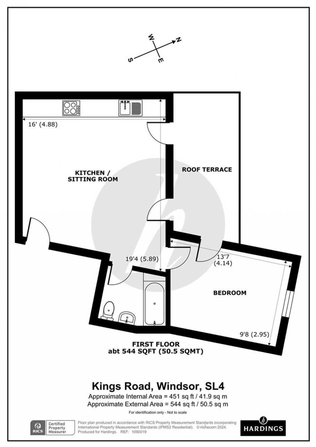 Floorplan for Kings Road, Windsor, Berkshire