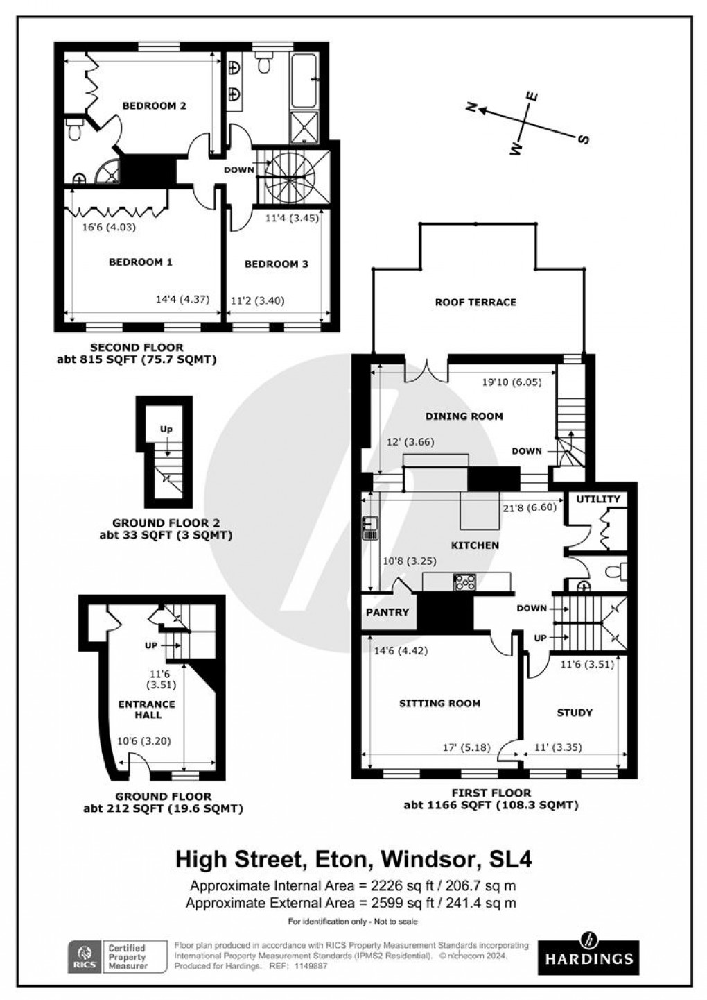 Floorplan for High Street, Eton, Windsor