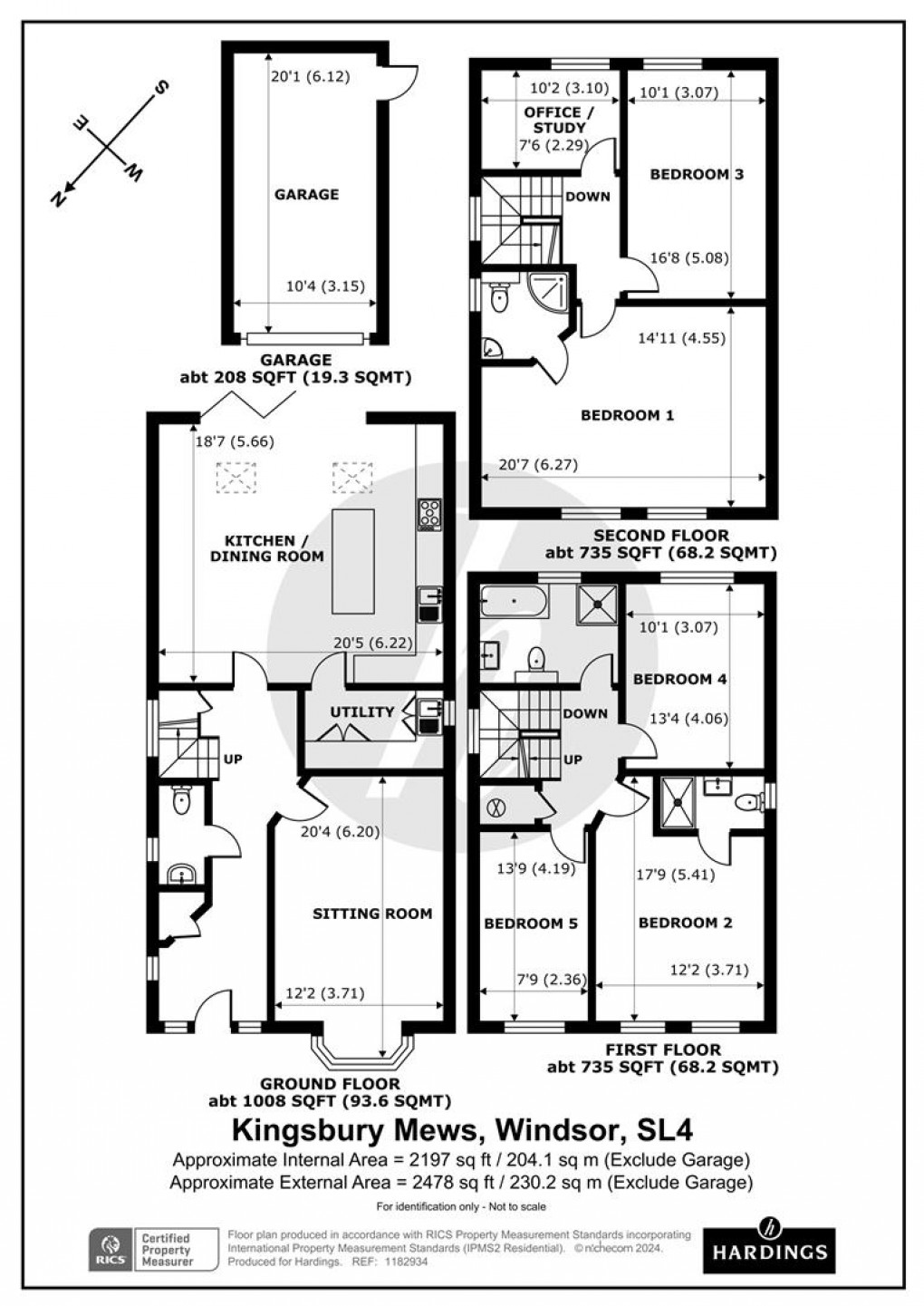 Floorplan for Kingsbury Mews, Windsor