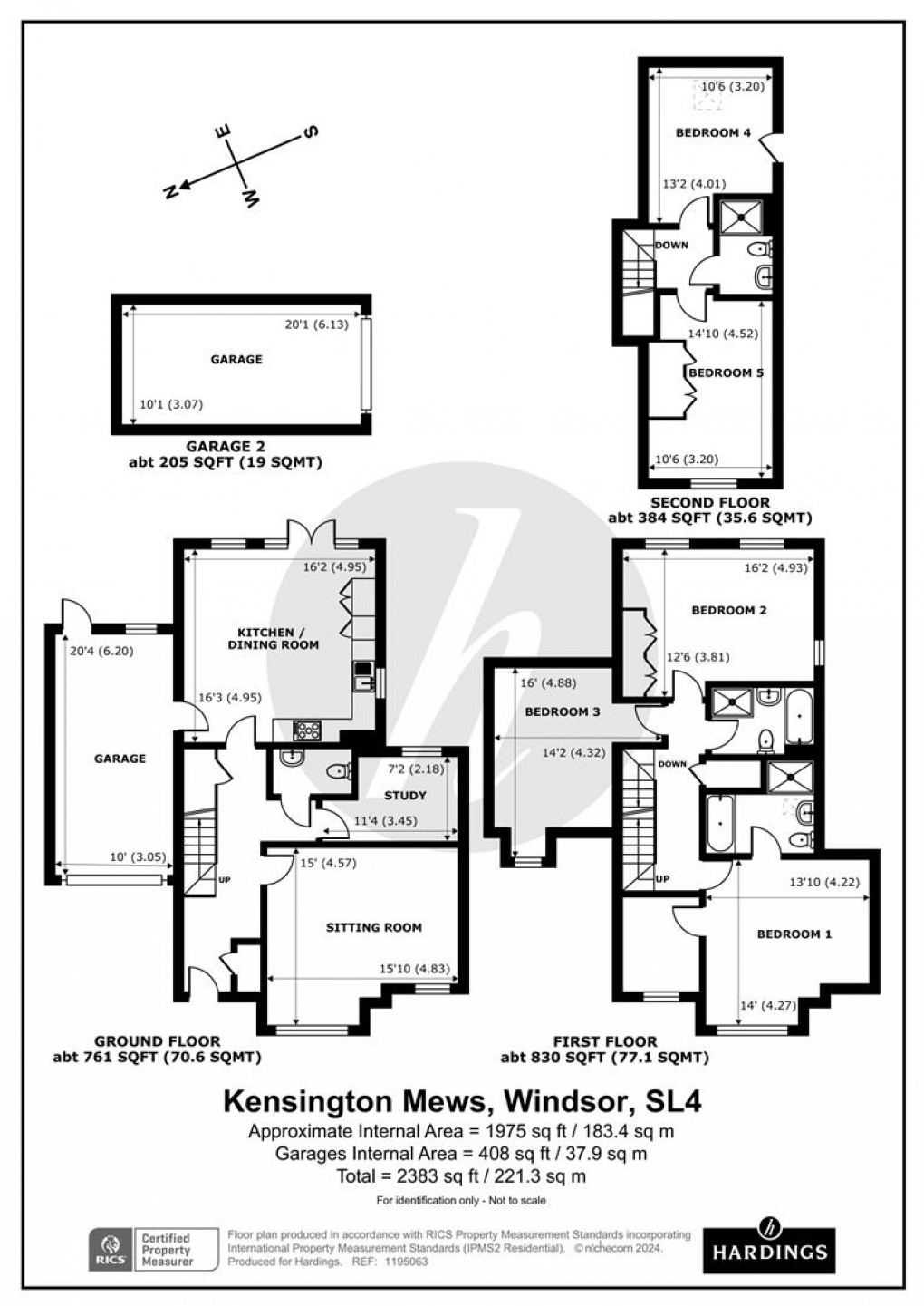 Floorplan for Kensington Mews, Windsor