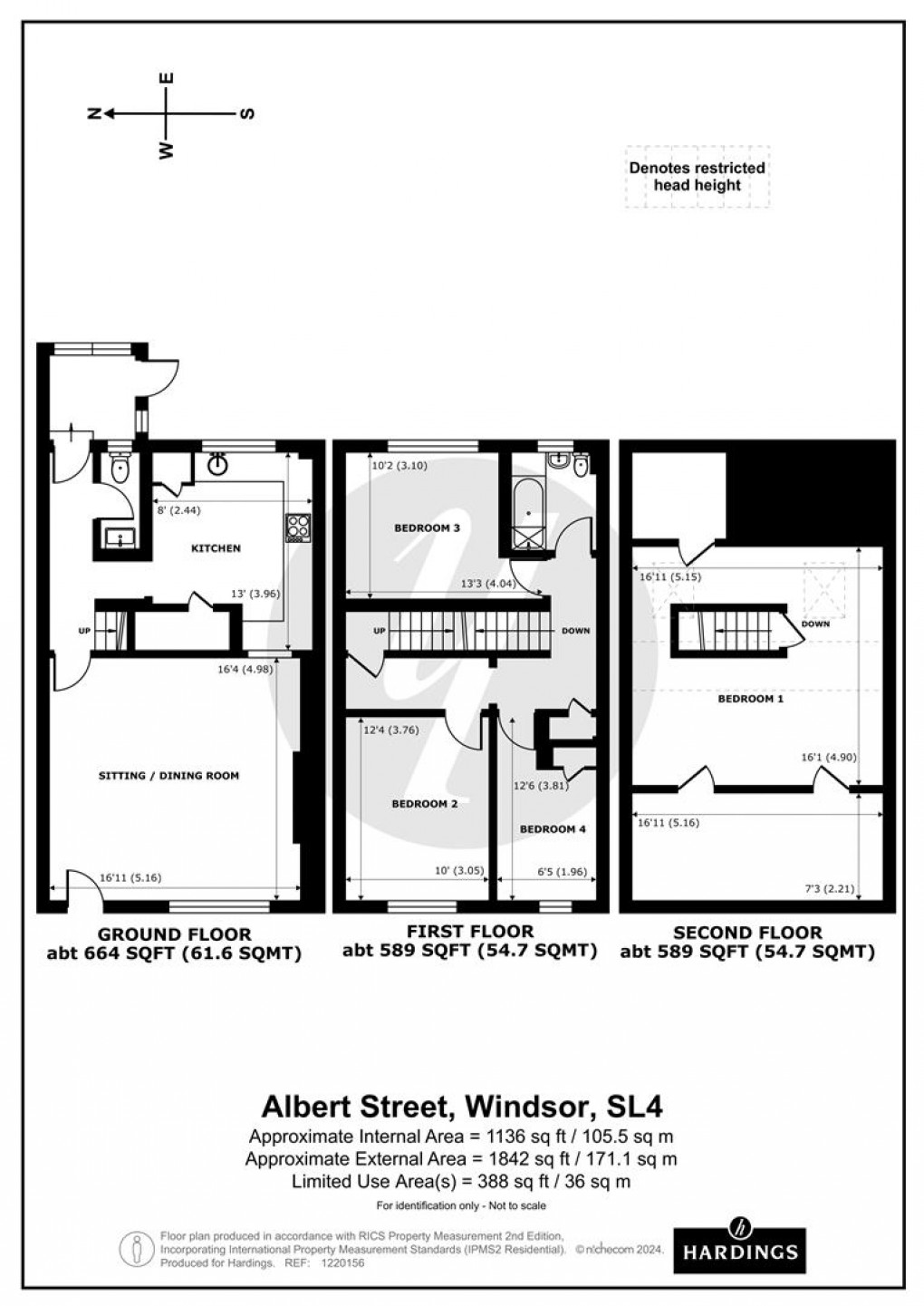 Floorplan for Albert Street, Windsor