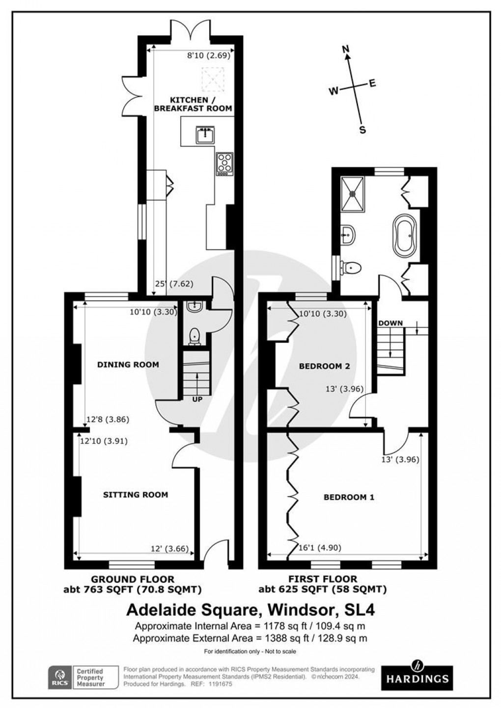 Floorplan for Adelaide Square, Windsor