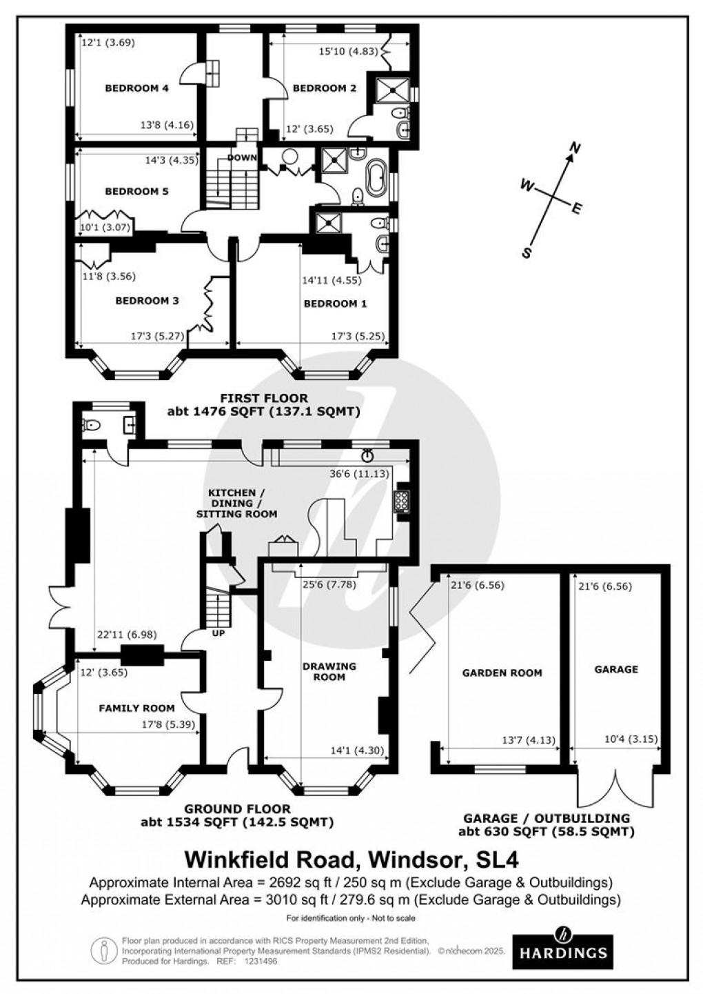 Floorplan for Winkfield Road, Windsor, Berkshire