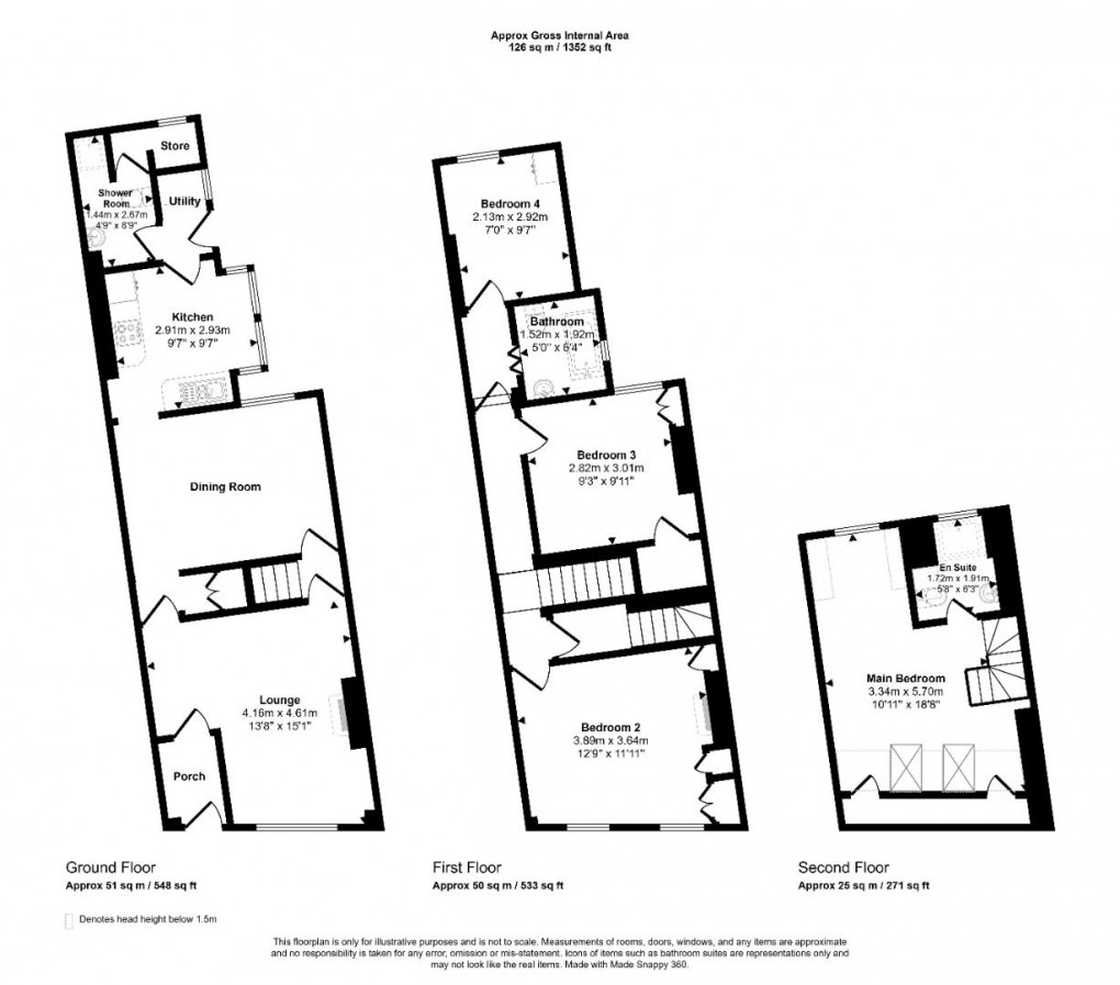 Floorplan for Alexandra Road, Windsor, SL4