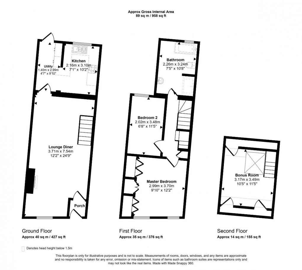 Floorplan for Alexandra Road, Windsor, SL4