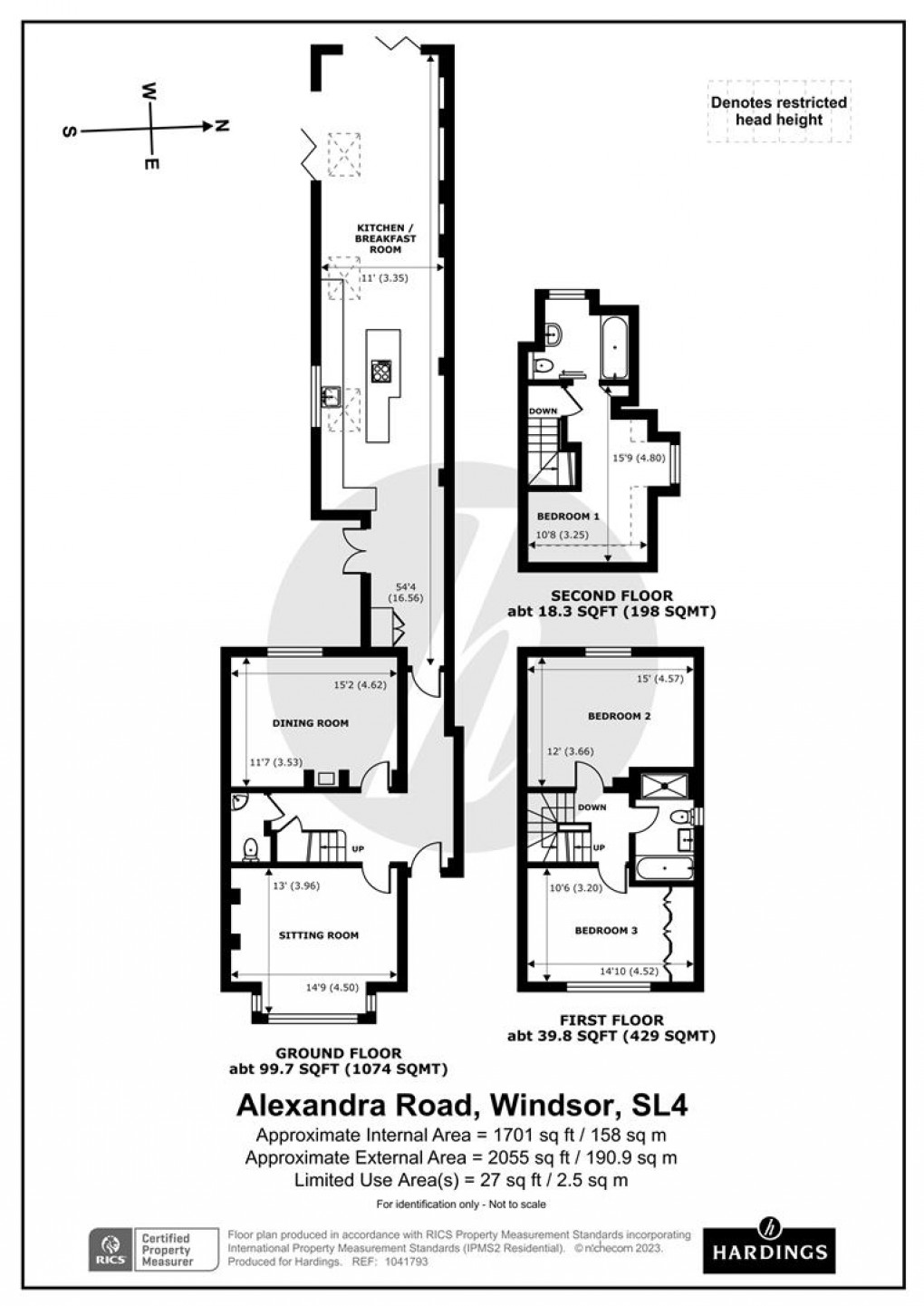 Floorplan for Alexandra Road, Windsor