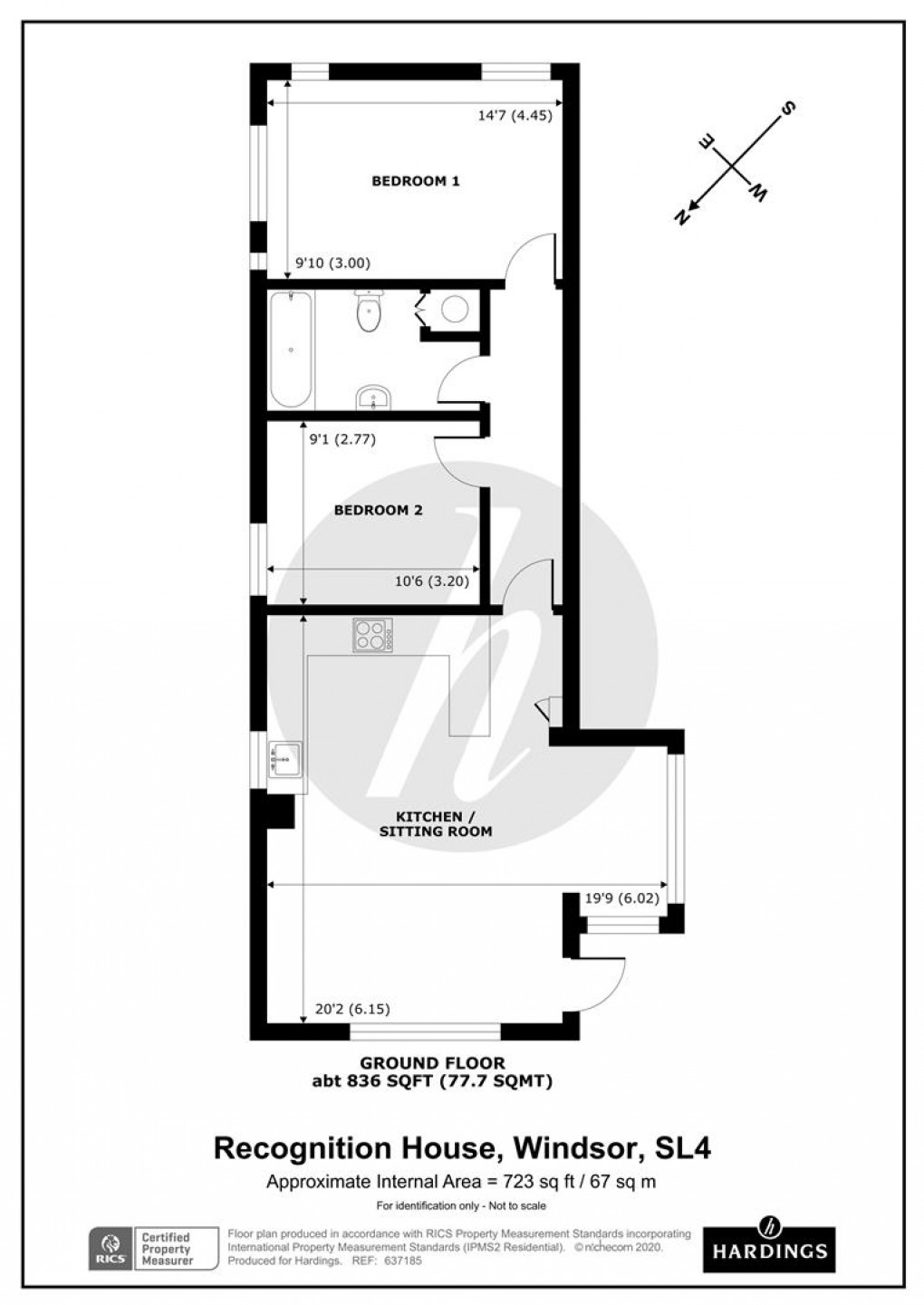 Floorplan for Bridgeman Drive, Windsor