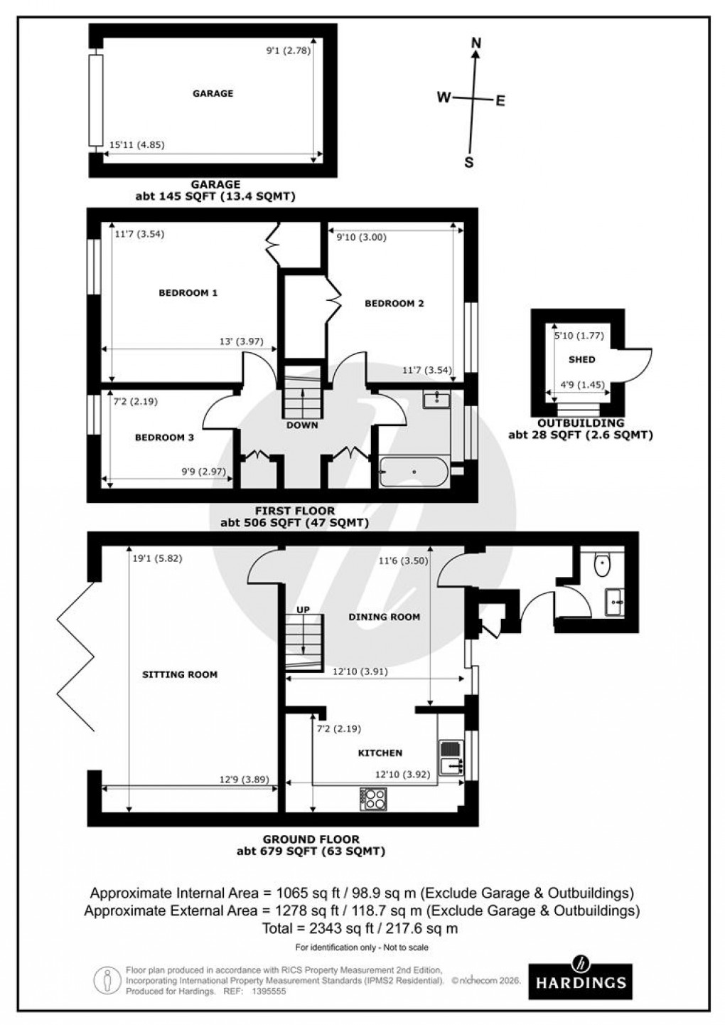 Floorplan for Edinburgh Gardens, Windsor
