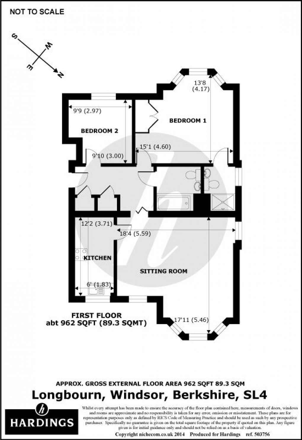 Floorplan for Longbourn, Windsor, SL4