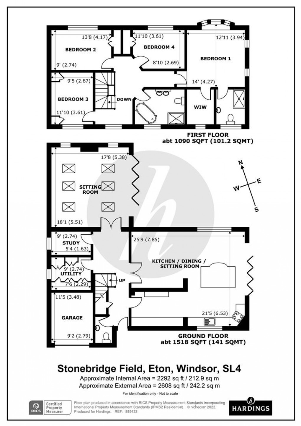 Floorplan for Stonebridge Field, Eton