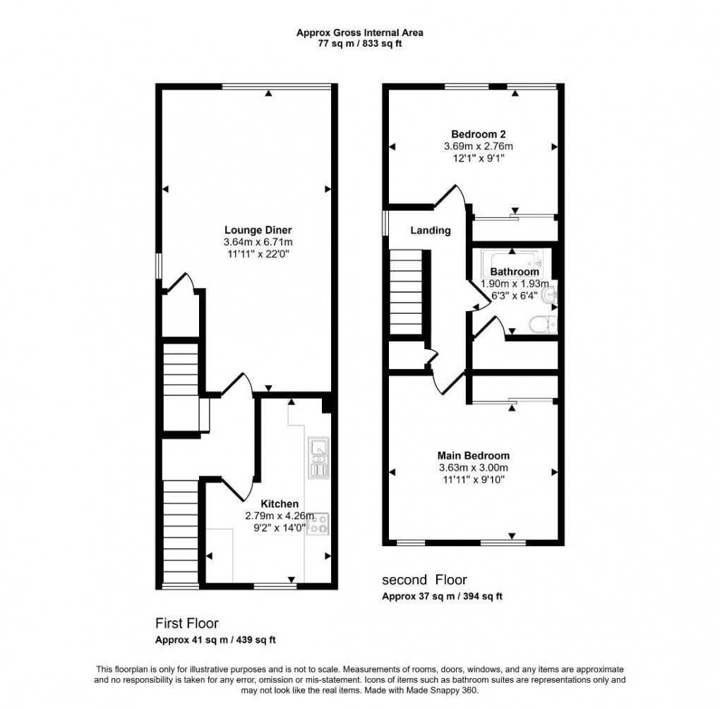 Floorplan for Fountain Gardens, Windsor