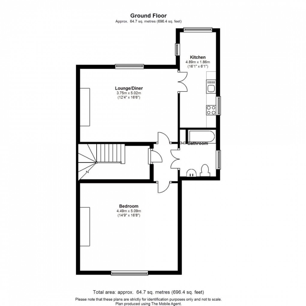 Floorplan for Clarence Road, Windsor