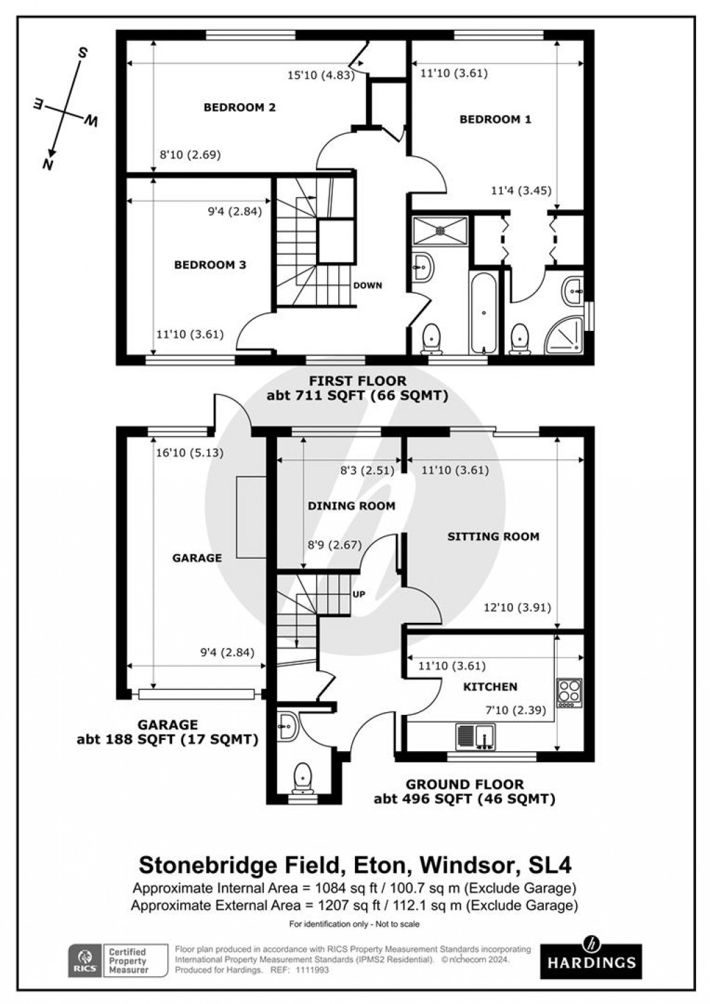 Floorplan for Stonebridge Field, Eton