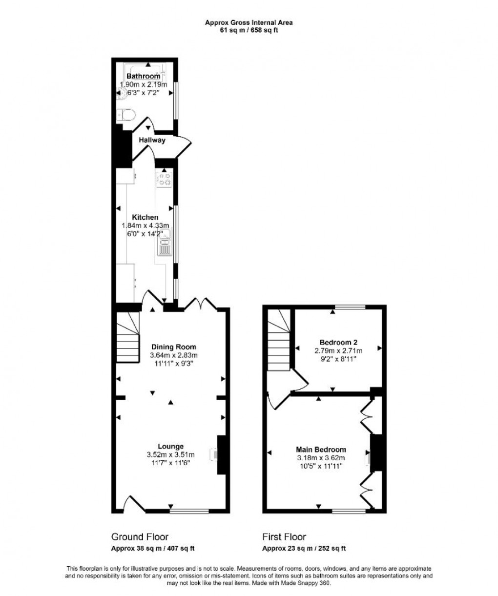 Floorplan for Tangier Lane, Eton