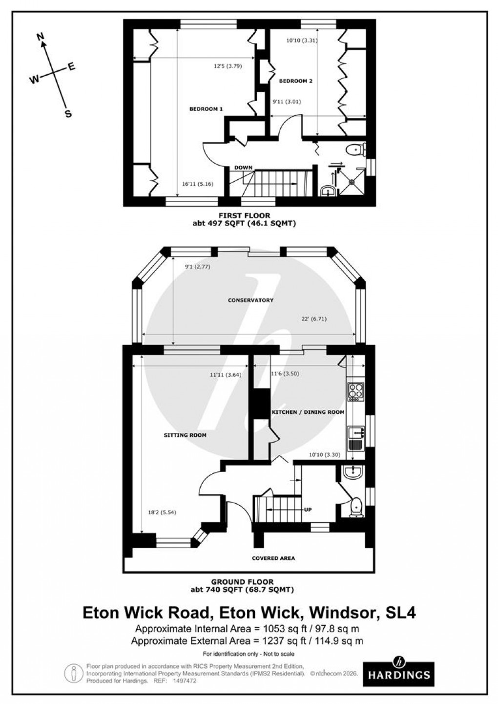 Floorplan for Eton Wick Road, Eton Wick, Windsor